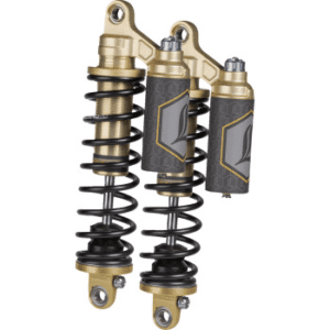 LEGEND SUSPENSION Legend REVO ARC Piggyback Coil Suspension for FXD Models - Heavy Duty - Gold - 13" - '99-'17 Dyna 1310-1915