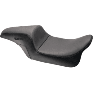 Slyfox Seat - Black Logo - Smooth Vinyl - Carbon Fiber - FL '08-'23 0801-1614